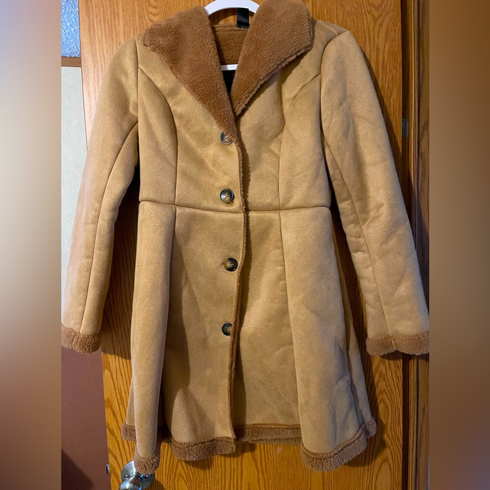 Tan SHEIN coat